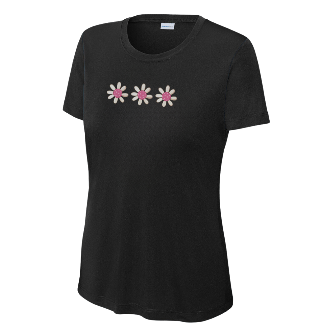 Pickleball Flowers Women's Performance Tee