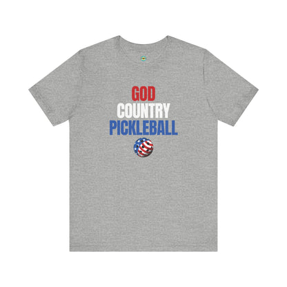 God Country Pickleball Unisex Tee