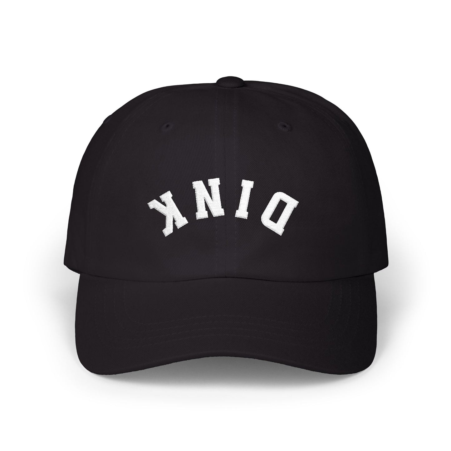 Upside Down DINK Embroidered Pickleball Cap