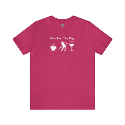Plan for the Day Pickleball Unisex Tee