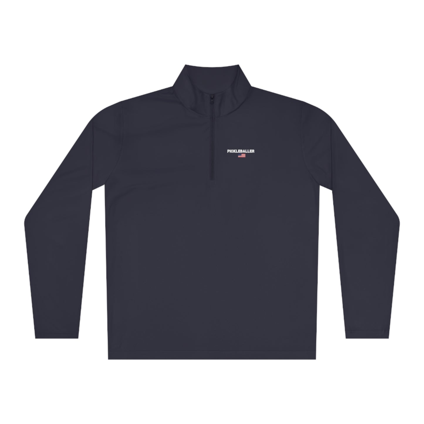 Pickleballer Unisex Quarter-Zip Performance Pullover