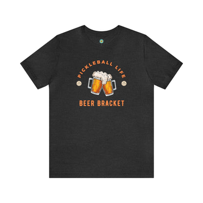 Pickleball Life Beer Bracket Unisex Tee