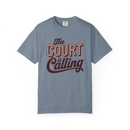 The Court Is Calling Comfort Colors Unisex Pickleball T-shirt