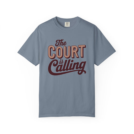 The Court Is Calling Comfort Colors Unisex Pickleball T-shirt