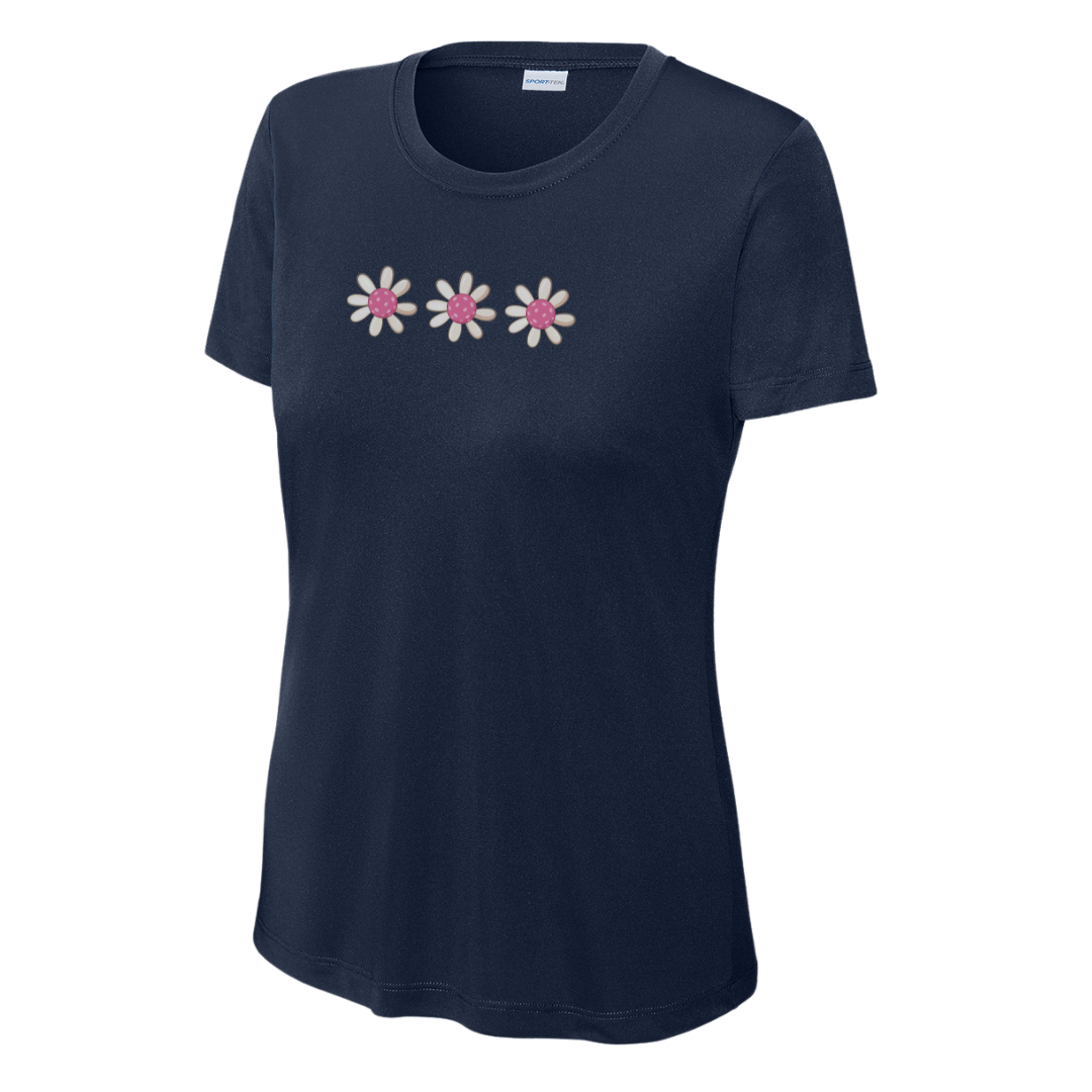 Pickleball Flowers Women's Performance Tee