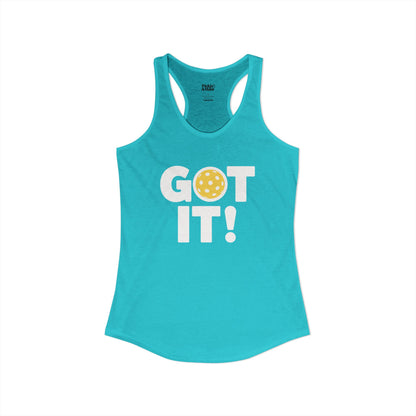 Got It! Oops. Yours Women's Racerback Tank