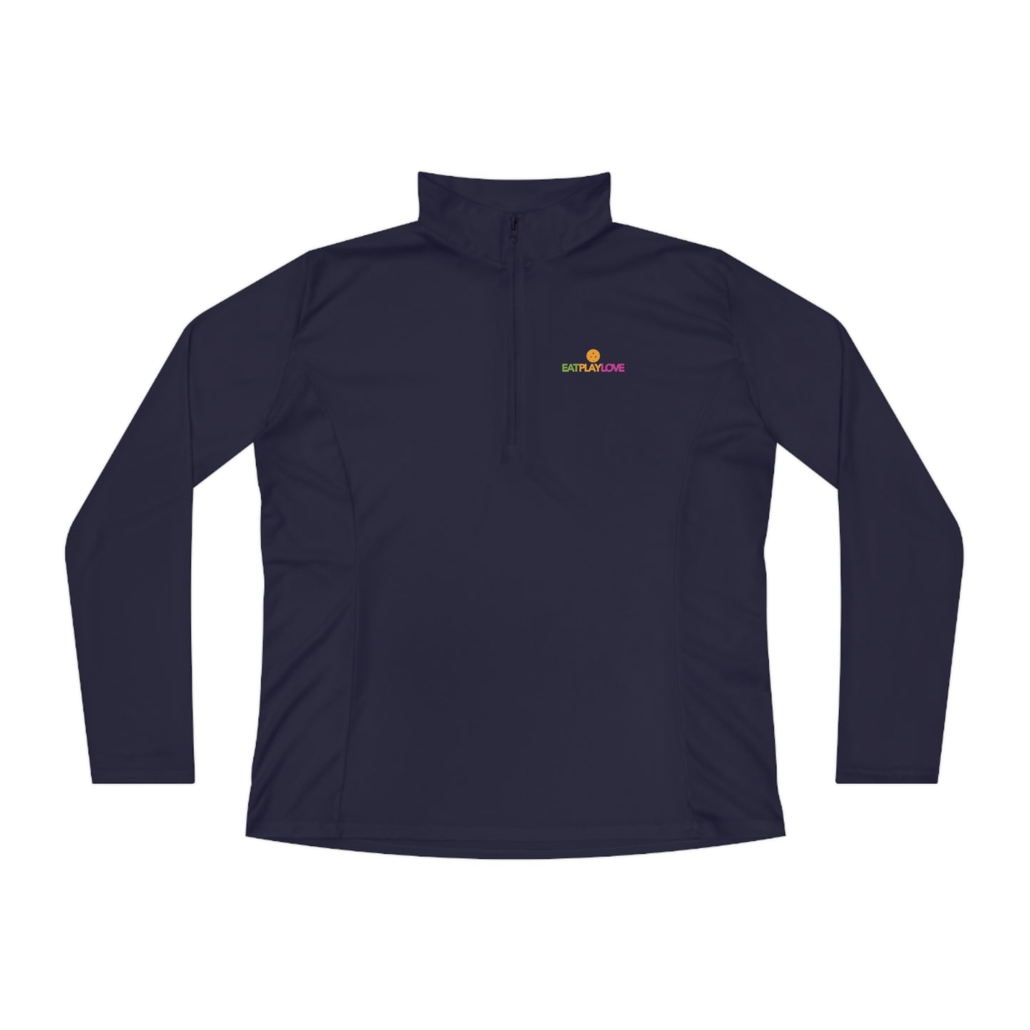 Eat Play Love Women's Quarter-Zip Performance Pullover