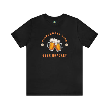 Pickleball Life Beer Bracket Unisex Tee