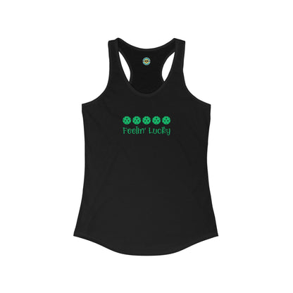 Feelin' Lucky Women's Racerback Tank