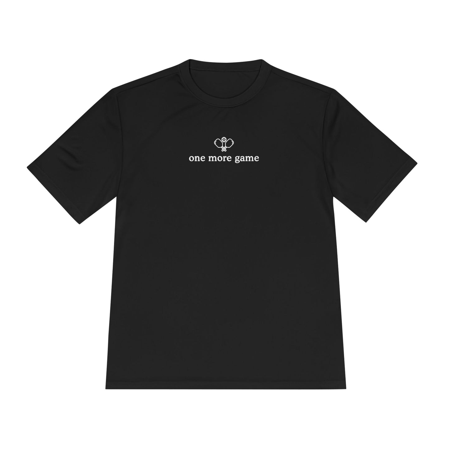 One More Game Unisex Performance Tee