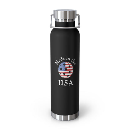 Made in the USA Pickleball Vacuum Insulated Bottle