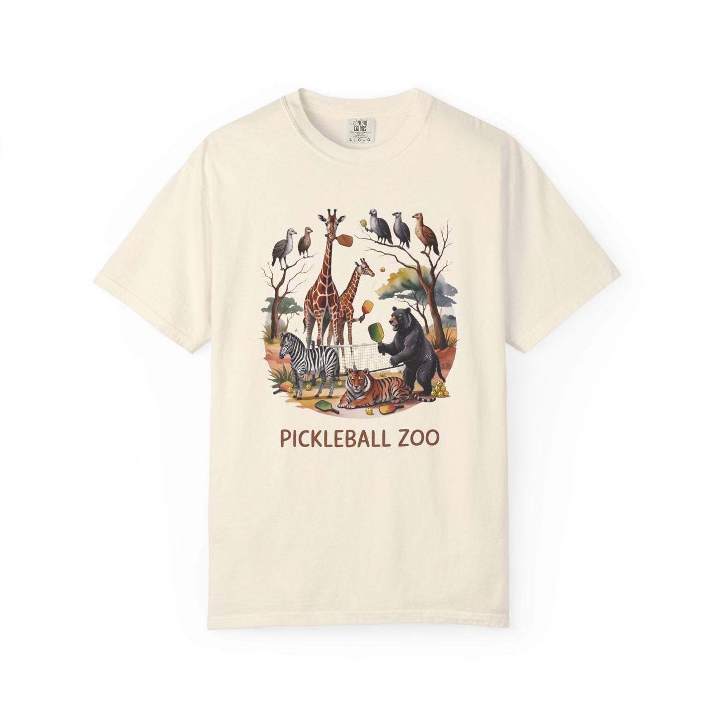 Pickleball Zoo Comfort Colors Unisex Pickleball T-shirt
