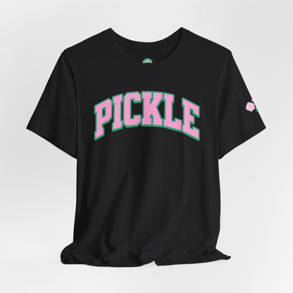 PICKLE Unisex Tee with Sleeve Graphic