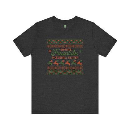 Santa's Favorite Pickleball Player Classic Unisex Tee