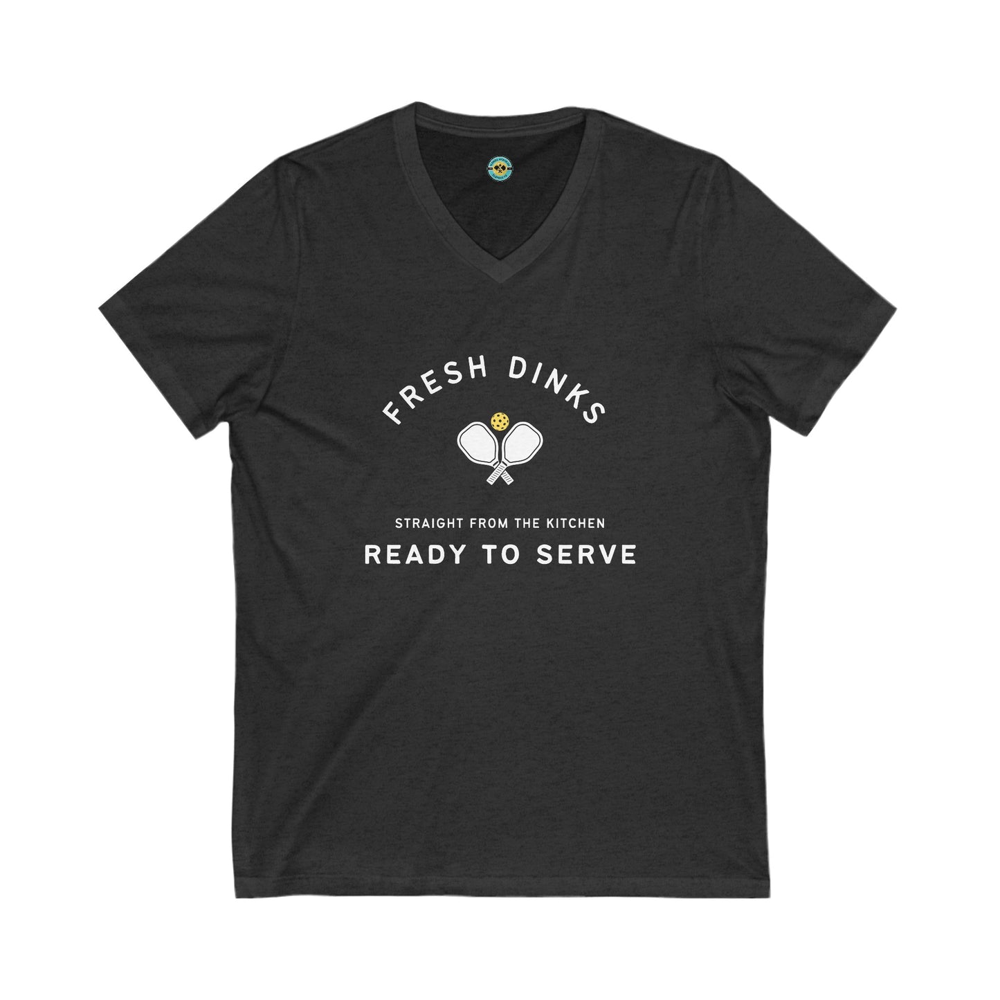 Fresh Dinks Unisex V-neck Tee