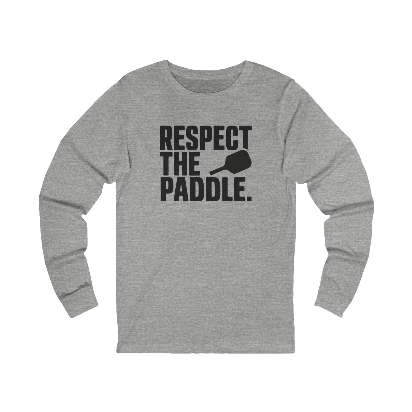 Respect The Paddle Unisex Long Sleeve Tee