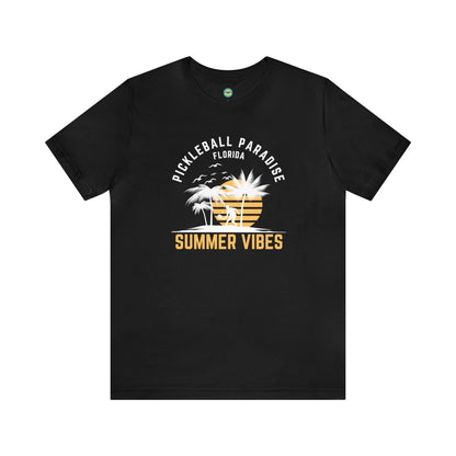 Pickleball Paradise Florida Summer Vibes Unisex Tee