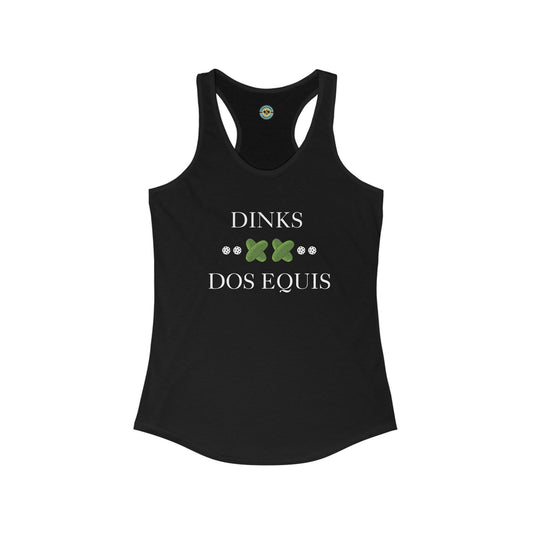 Dinks XX Dos Equis Women's Racerback Tank