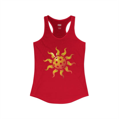 Pickleball Sun Women's Racerback Tank