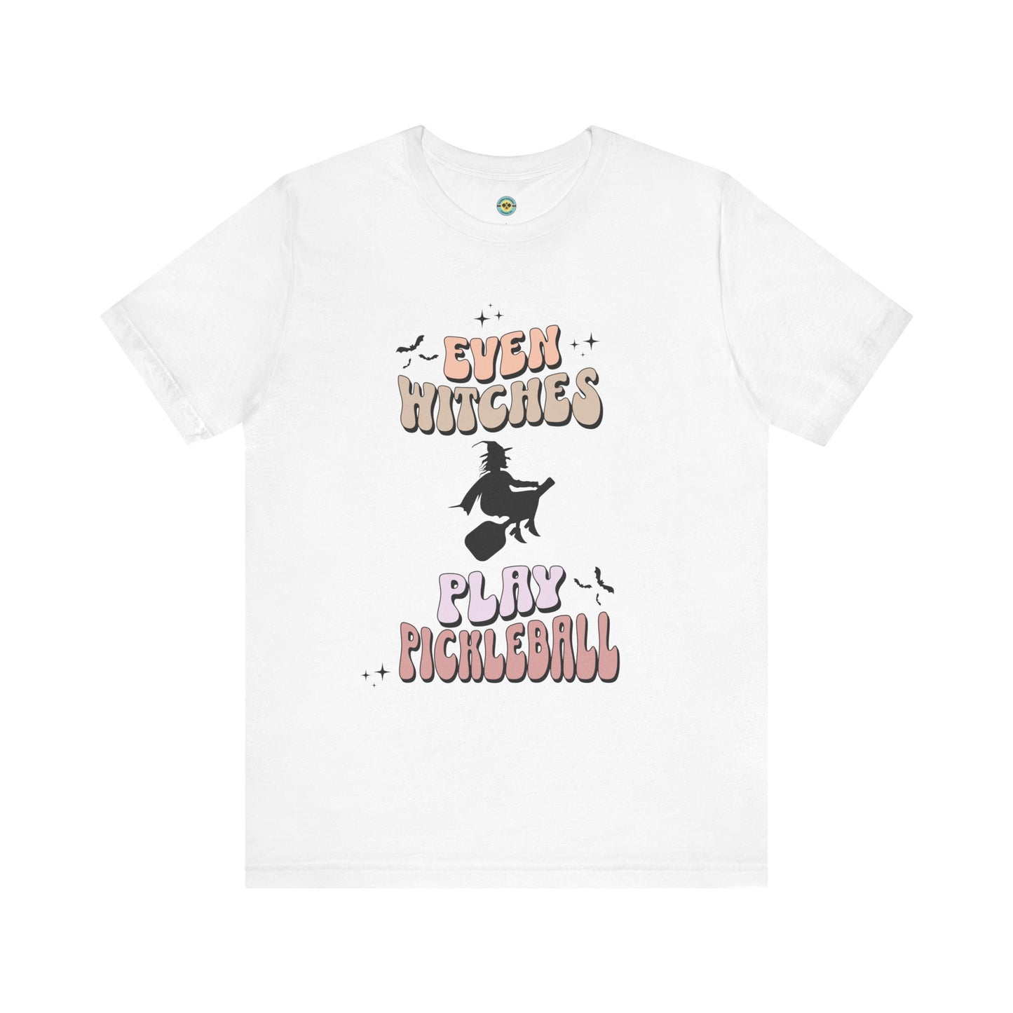 Even Witches Play Pickleball Unisex Tee
