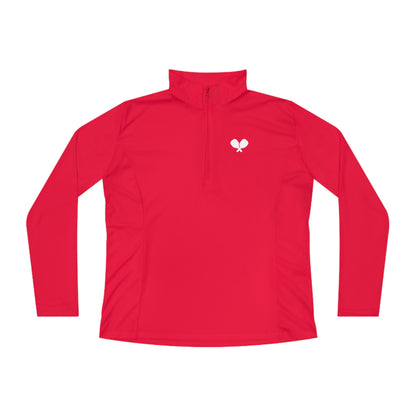 Crossed Paddles Women's Quarter-Zip Performance Pullover