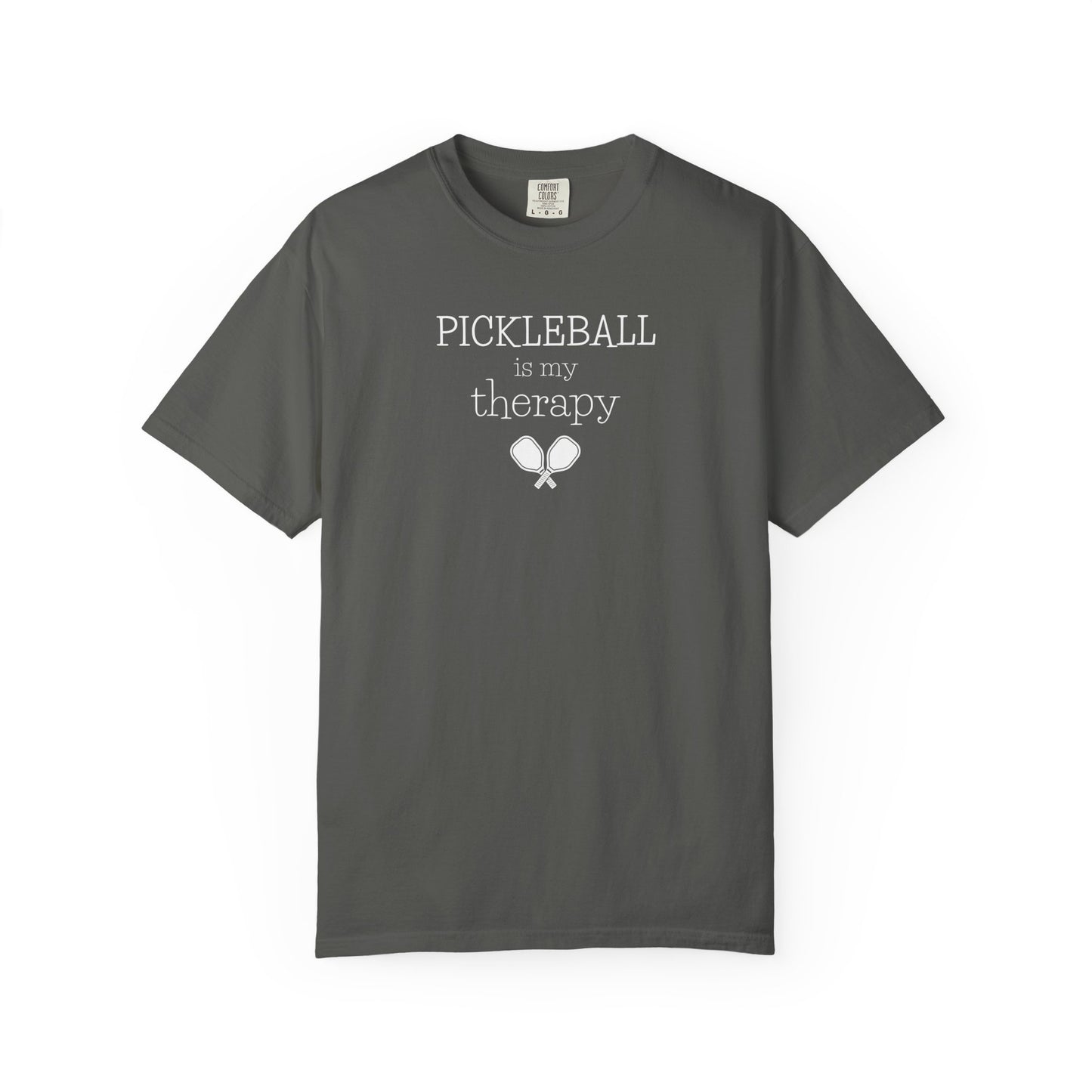 Pickleball Is My Therapy Comfort Colors Unisex Pickleball T-shirt