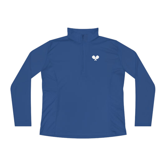 Crossed Paddles Women's Quarter-Zip Performance Pullover
