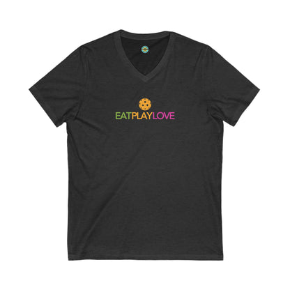Eat Play Love Unisex V-neck Tee