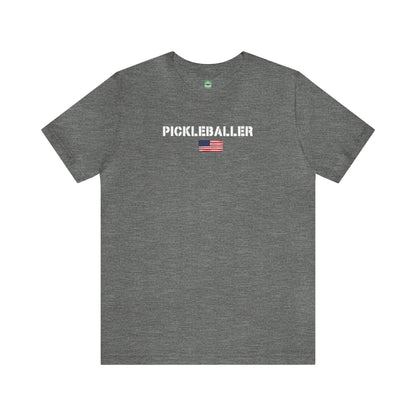 Pickleballer USA Unisex Tee