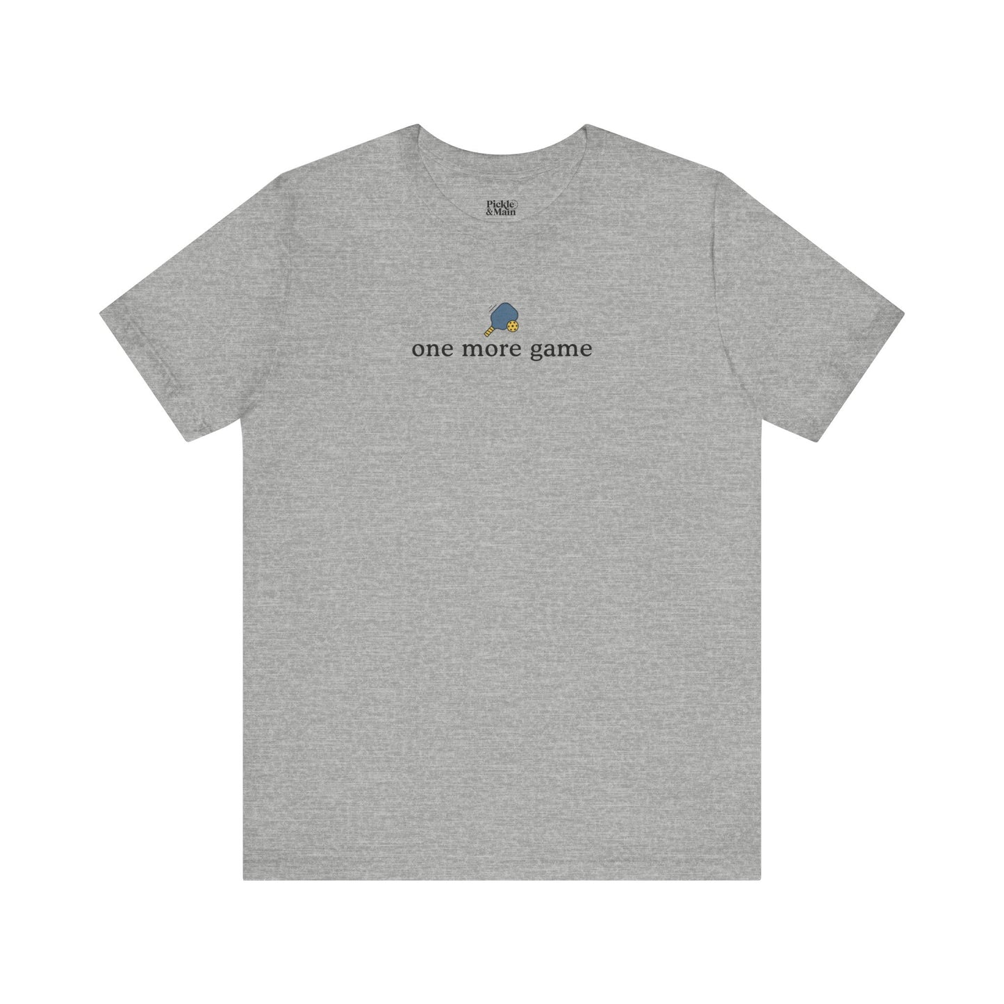 One More Game Unisex Pickleball T-shirt