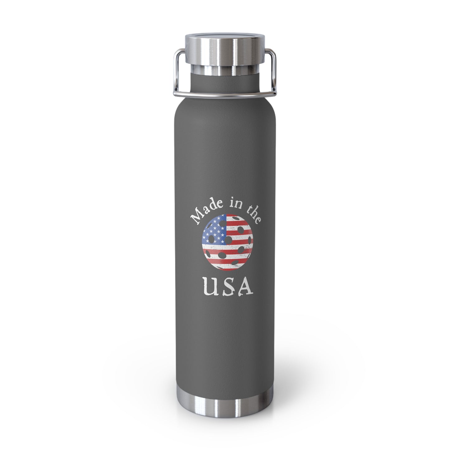Made in the USA Pickleball Vacuum Insulated Bottle