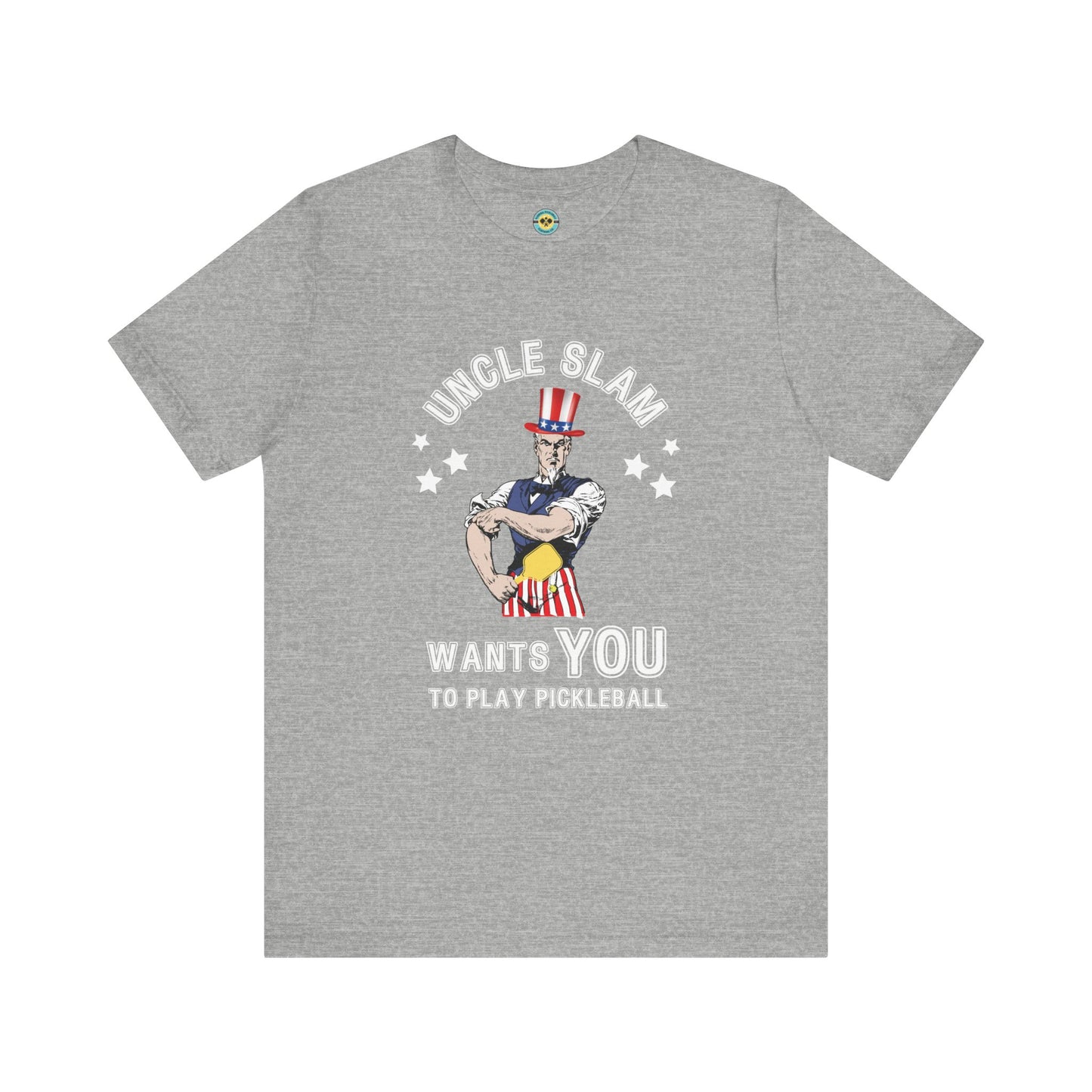 Uncle Slam Wants You to Play Pickleball Unisex Tee