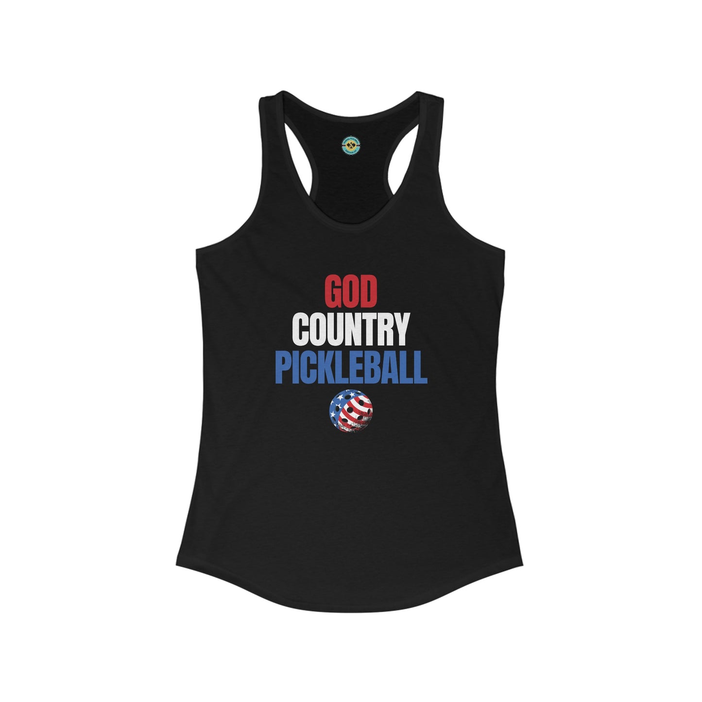 God Country Pickleball Women's Racerback Tank