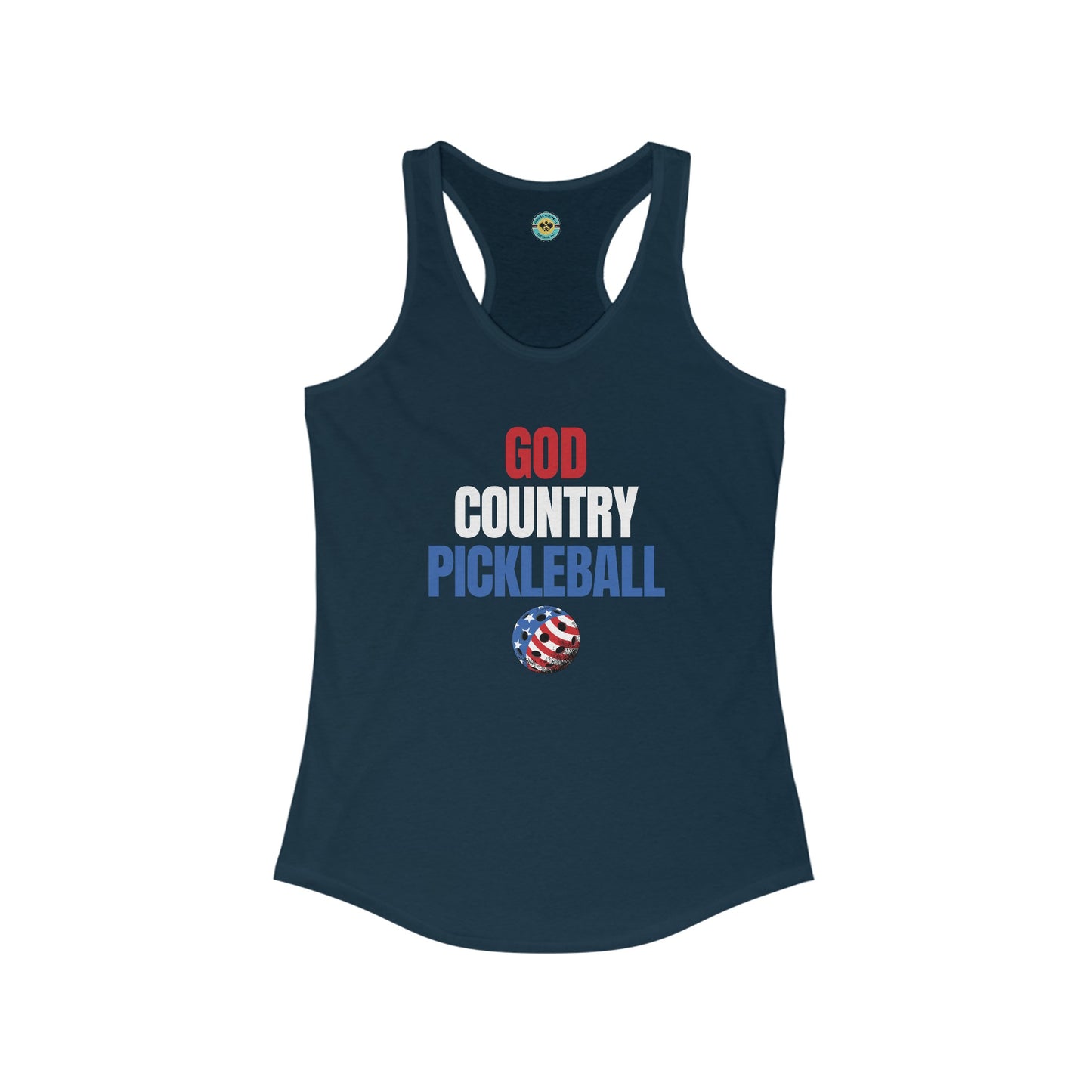 God Country Pickleball Women's Racerback Tank