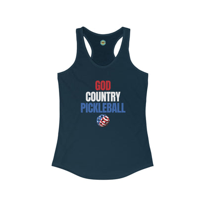 God Country Pickleball Women's Racerback Tank