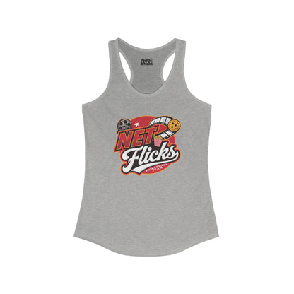 Net Flicks Pickleball Team Women's Racerback Tank