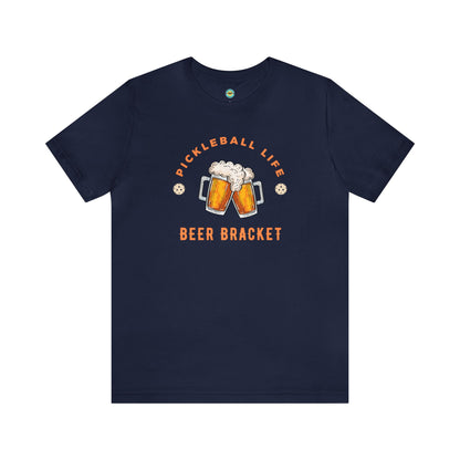 Pickleball Life Beer Bracket Unisex Tee