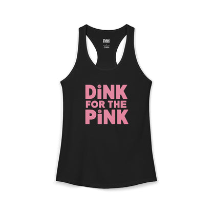 Dink For The Pink Women's Racerback Tank