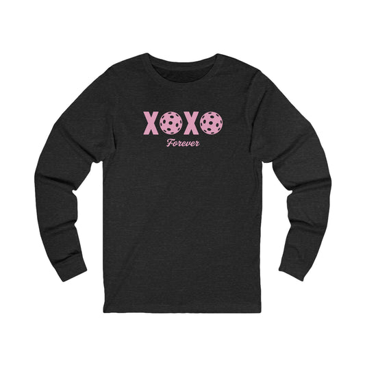 XOXO Pickleball Unisex Long Sleeve Tee