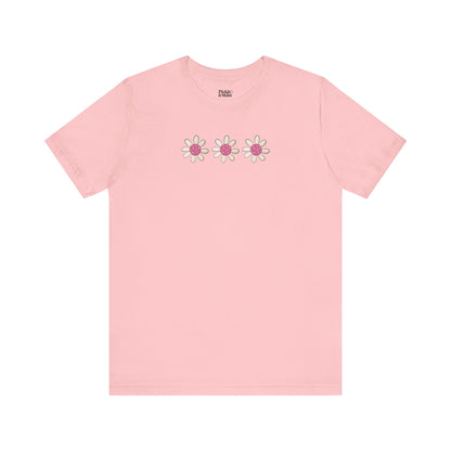 Pickleball Flowers Unisex Tee