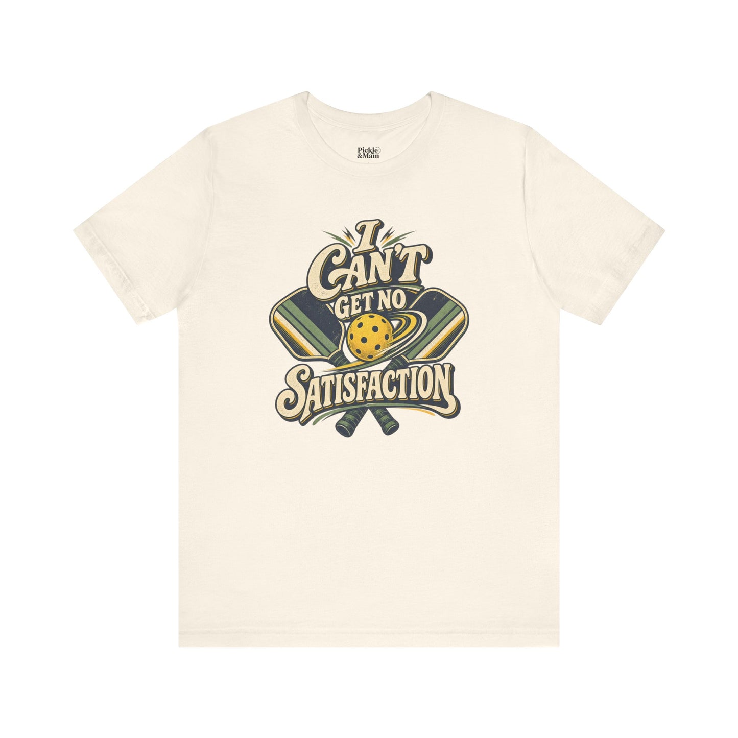 No Satisfaction Unisex Pickleball Tee