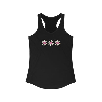 Pickleball Flowers Women's Racerback Tank