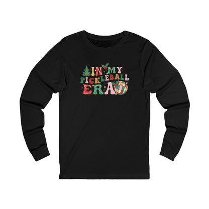 In My Pickleball Era Holiday Unisex Long Sleeve Tee