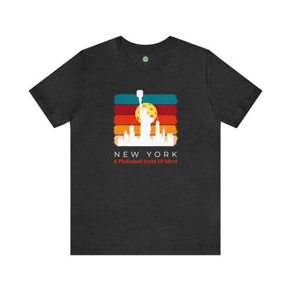 New York A Pickleball State of Mind Unisex Tee