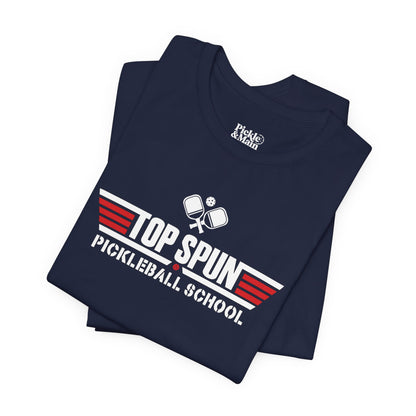 Top Spun Pickleball School Unisex T-shirt