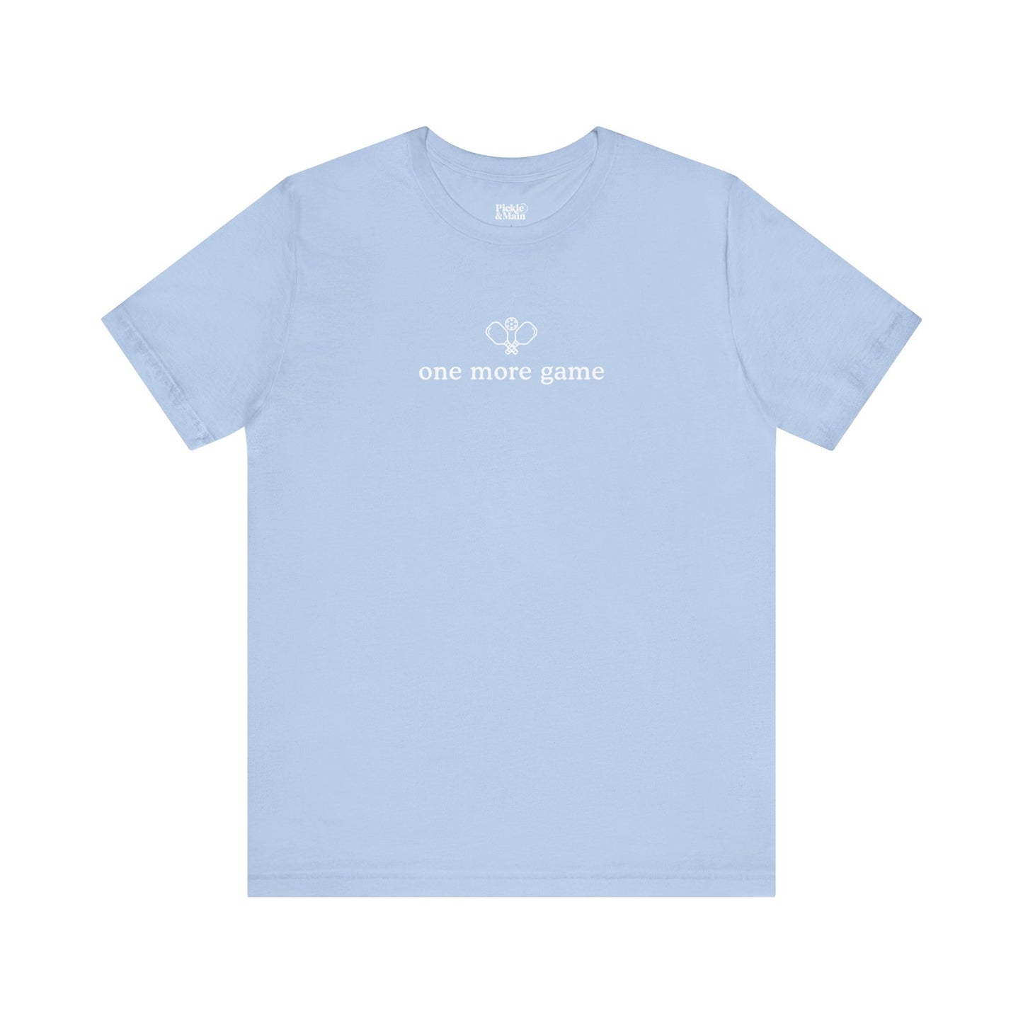 One More Game Unisex Pickleball T-shirt