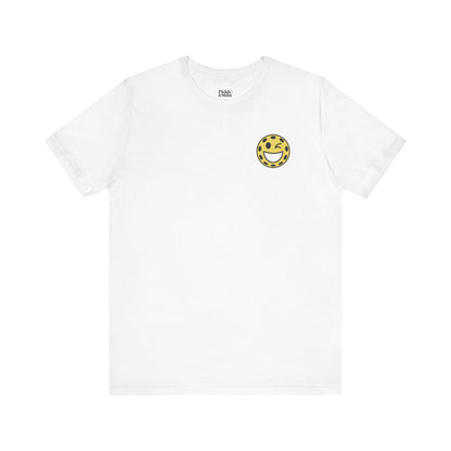 Pickleball Smiley Face Unisex Tee