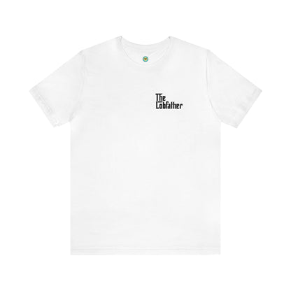The Lobfather Unisex Tee (left chest)