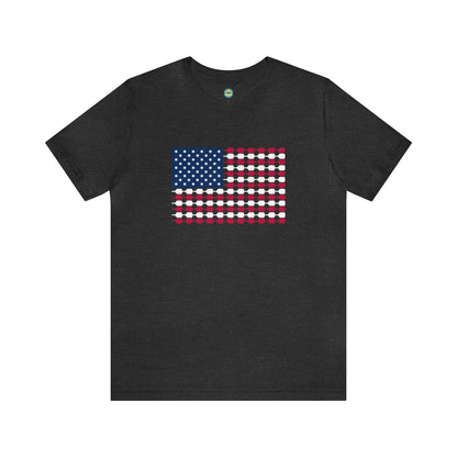 Pickleball Flag Unisex Tee