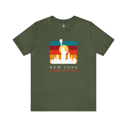 New York A Pickleball State of Mind Unisex Tee